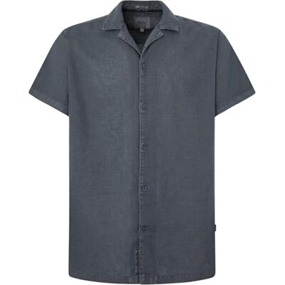 Pepe Jeans Pamber Camisa para Hombre, Gris (Phantom Grey), XS Pepe Jeans Pamber Camisa para Hombre, Gris (Phantom Grey), XS