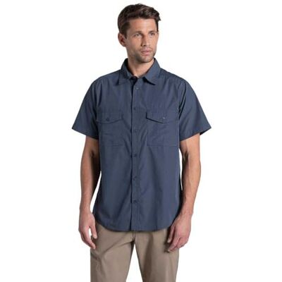 Craghoppers Kiwi II Camiseta de Senderismo de Manga Corta para Hombre, antiinsectos, protección UV, para Exteriores Craghoppers Kiwi II Camiseta de Senderismo de Manga Corta para Hombre, antiinsectos, protección UV, para Exteriores