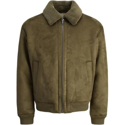 JACK & JONES Cazadora para hombre, Beech, S JACK & JONES Cazadora para hombre, Beech, S