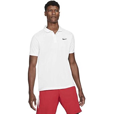 Nike CW6849 M NKCT DF VCTRY Polo Polo Shirt Mens White/Black XL Nike CW6849 M NKCT DF VCTRY Polo Polo Shirt Mens White/Black XL