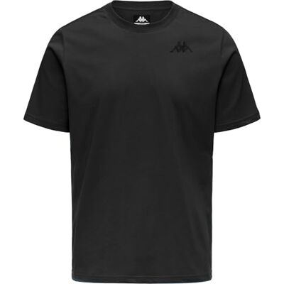 Kappa IRATEKO Camiseta para Hombre en Algodón Ajuste Regular con Cuello Redondo e Inserción de Malla Diseño Estilo Deportivo Color Negro y Talla L Kappa IRATEKO Camiseta para Hombre en Algodón Ajuste Regular con Cuello Redondo e Inserción de Malla Diseño Estilo Deportivo Color Negro y Talla L