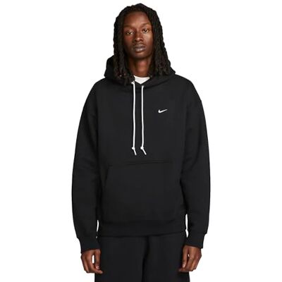 Nike Solo Swoosh Sweatshirt Hombre Black/White Tamaño L Nike Solo Swoosh Sweatshirt Hombre Black/White Tamaño L