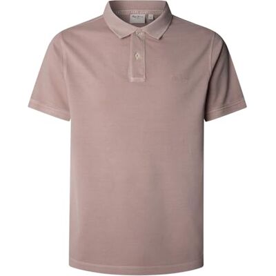 Pepe Jeans New Oliver GD Polo para Hombre, Rosa (Rosa Malva), L, Rosa (Rosa Malva), L Pepe Jeans New Oliver GD Polo para Hombre, Rosa (Rosa Malva), L, Rosa (Rosa Malva), L