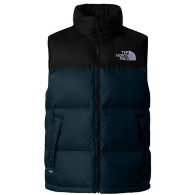 THE NORTH FACE 1996 Retro Nuptse Chaleco para hombre Midnight Petrol/Tnf Bla M THE NORTH FACE 1996 Retro Nuptse Chaleco para hombre Midnight Petrol/Tnf Bla M