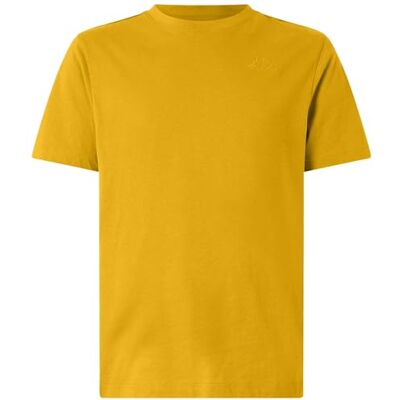 Kappa Cafers Slim tee Camiseta técnica cómoda y con Estilo Hombre, Yellow Golden/Yellow Inca, M Kappa Cafers Slim tee Camiseta técnica cómoda y con Estilo Hombre, Yellow Golden/Yellow Inca, M