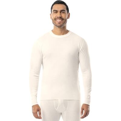 ColdPruf Ropa Interior térmica de Doble Capa para Hombre, Manga Larga, Cuello Redondo ColdPruf Ropa Interior térmica de Doble Capa para Hombre, Manga Larga, Cuello Redondo