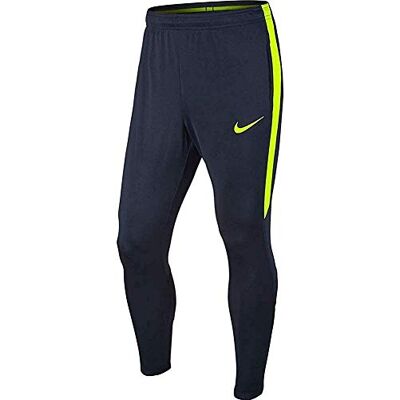 Nike M Nk Dry Sqd17 Kpz Pantalón, Hombre, Azul (Obsidian/Volt), L Nike M Nk Dry Sqd17 Kpz Pantalón, Hombre, Azul (Obsidian/Volt), L