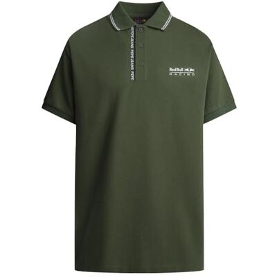 Pepe Jeans Red Bull Racing X RBR Tipped Logo Polo, Polo Hombre, Green (Regent Green), Pepe Jeans Red Bull Racing X RBR Tipped Logo Polo, Polo Hombre, Green (Regent Green),