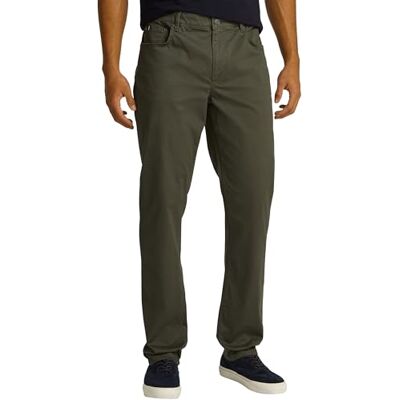 Tommy Hilfiger Chinos Hombre Denton Printed Structure elástico, Verde (Army Green), 40W/28L Tommy Hilfiger Chinos Hombre Denton Printed Structure elástico, Verde (Army Green), 40W/28L