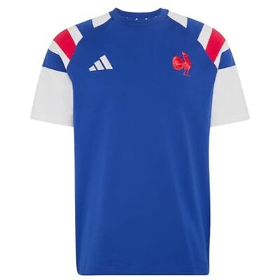 Adidas Hombre France Rugby Travel Men Shirt, Mystery Ink, M Adidas Hombre France Rugby Travel Men Shirt, Mystery Ink, M