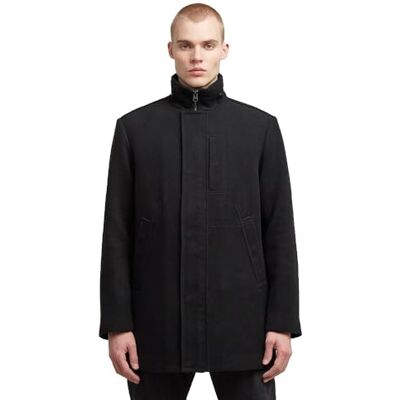 G-STAR Garber Wool Trench, Negro (dk black -E155-6484), M G-STAR Garber Wool Trench, Negro (dk black -E155-6484), M