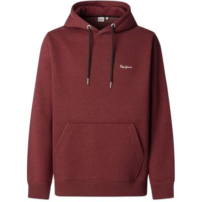 Pepe Jeans Griffin Hoodie Sudadera, Rojo (Rojo Grosella), M para Hombre Pepe Jeans Griffin Hoodie Sudadera, Rojo (Rojo Grosella), M para Hombre