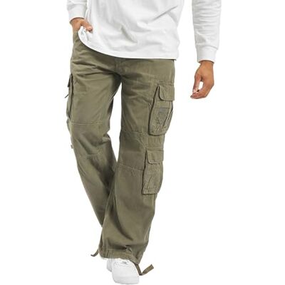 Brandit Pure Vintage Pants, Color: olive, Size: 6XL Brandit Pure Vintage Pants, Color: olive, Size: 6XL