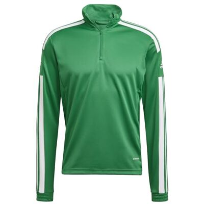 Adidas GP6473 SQ21 TR TOP Sweatshirt Hombre team green/white Tamaño LT3 Adidas GP6473 SQ21 TR TOP Sweatshirt Hombre team green/white Tamaño LT3