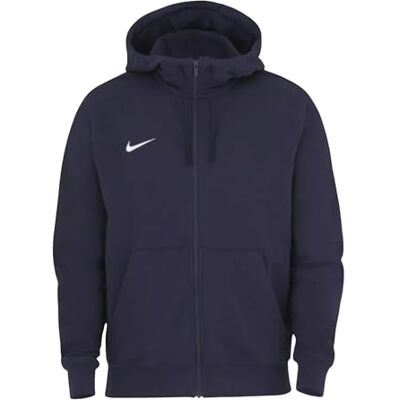 Nike Mens Team Club Full Zip Hoodie Ft Obsidian Nike Mens Team Club Full Zip Hoodie Ft Obsidian