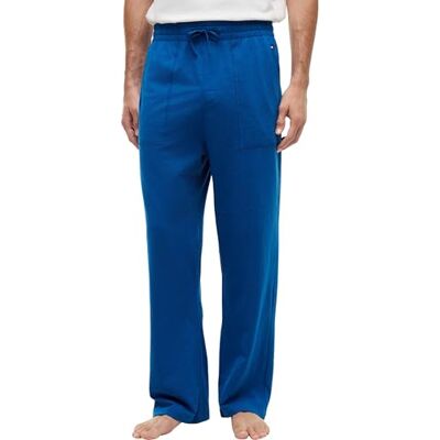 Tommy Hilfiger Um0Um03607 Pantalón de Pijama para Hombre, Color Azul (Jewel Blue), Talla M Tommy Hilfiger Um0Um03607 Pantalón de Pijama para Hombre, Color Azul (Jewel Blue), Talla M