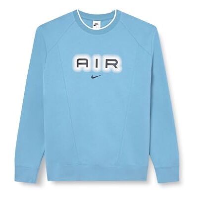 Nike Air Sweatshirt Hombre Blue/White Tamaño 2XL Nike Air Sweatshirt Hombre Blue/White Tamaño 2XL