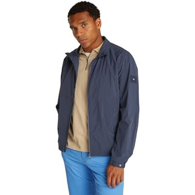 Tommy Hilfiger Chaqueta Bomber para Hombre, Blue (Desert Sky), M Tommy Hilfiger Chaqueta Bomber para Hombre, Blue (Desert Sky), M