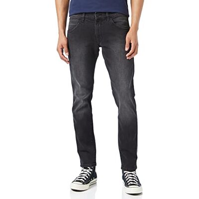 Wrangler Bryson, Vaqueros Skinny Hombre, Negro (Like A Champ 120), W27/L32 (Talla del Fabricante: 27/32) Wrangler Bryson, Vaqueros Skinny Hombre, Negro (Like A Champ 120), W27/L32 (Talla del Fabricante: 27/32)