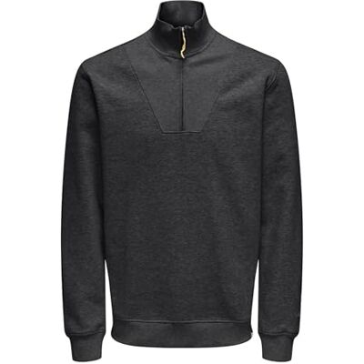 Only & Sons Onsriley Life Reg 1/4 Zip Sweat Vd Only & Sons Onsriley Life Reg 1/4 Zip Sweat Vd