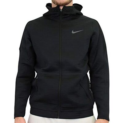 Nike Sudadera para Hombre HD Full Zip NPC, Hombre, Sudadera, , Negro/Negro/Gris., Large Nike Sudadera para Hombre HD Full Zip NPC, Hombre, Sudadera, , Negro/Negro/Gris., Large