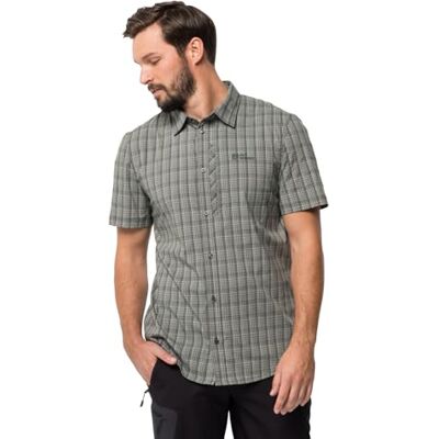 Jack Wolfskin Rays Stretch Vent Camiseta de Manga Corta para Hombre, Color Verde -Gecko Green, 3XL, Verde Gecko Green, 3XL Jack Wolfskin Rays Stretch Vent Camiseta de Manga Corta para Hombre, Color Verde -Gecko Green, 3XL, Verde Gecko Green, 3XL