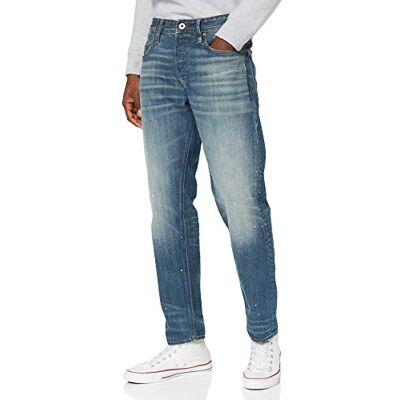 G-STAR Para Hombre Jeans Alum Relaxed Tapered, Azul (antic faded lagoon ), 31W / 34L G-STAR Para Hombre Jeans Alum Relaxed Tapered, Azul (antic faded lagoon ), 31W / 34L