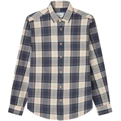 SPRINGFIELD Camisa para Hombre, Estampado Blanco, S SPRINGFIELD Camisa para Hombre, Estampado Blanco, S