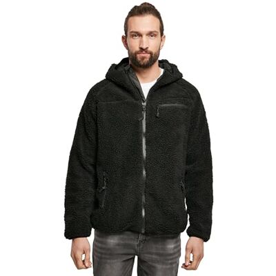 Brandit Teddyfleece Worker Jacket, Color: black, Size: 7XL Brandit Teddyfleece Worker Jacket, Color: black, Size: 7XL