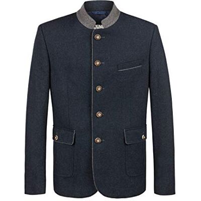 Stockerpoint Hombre Jacke Justus Chaqueta de Traje de Negocios Not Applicable, Azul Pizarra, 60 Stockerpoint Hombre Jacke Justus Chaqueta de Traje de Negocios Not Applicable, Azul Pizarra, 60