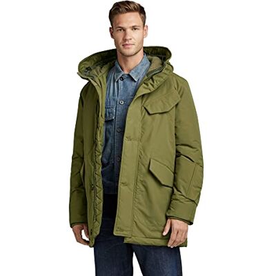 G-STAR Para Hombre Parka Vodan Padded Hooded, Verde (shadow olive ), XXL G-STAR Para Hombre Parka Vodan Padded Hooded, Verde (shadow olive ), XXL