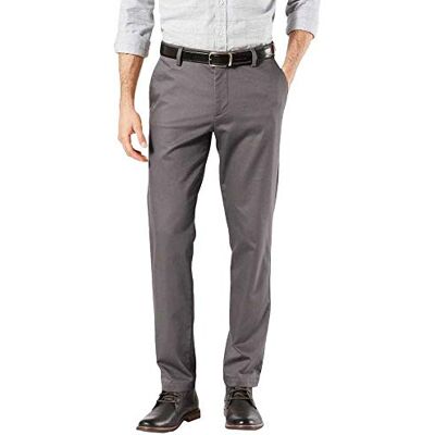 Dockers Signature Khaki Slim Fit Pants, Chino para Hombre, Gris (Magnet), 30W / 34L Dockers Signature Khaki Slim Fit Pants, Chino para Hombre, Gris (Magnet), 30W / 34L