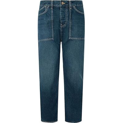 Pepe Jeans Byron Worker Jeans, Azul (Denim), 28W / 34L para Hombre Pepe Jeans Byron Worker Jeans, Azul (Denim), 28W / 34L para Hombre
