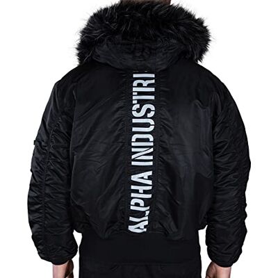 Alpha 45P Hooded Custom jackets 113145 515-black/black Alpha 45P Hooded Custom jackets 113145 515-black/black