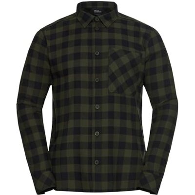 Jack Wolfskin Lite Flannel Shirt M Camisa Hombre (Pack de 1) Jack Wolfskin Lite Flannel Shirt M Camisa Hombre (Pack de 1)