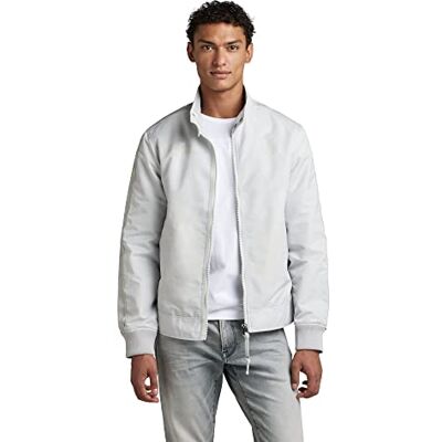 G-STAR Para Hombre Chaqueta Harrington, Gris (oyster mushroom ), S G-STAR Para Hombre Chaqueta Harrington, Gris (oyster mushroom ), S