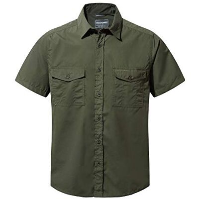 Craghoppers Kiwi Short Sleeve Shirt, Camiseta para Senderismo Hombre, Cedar, 70 Craghoppers Kiwi Short Sleeve Shirt, Camiseta para Senderismo Hombre, Cedar, 70