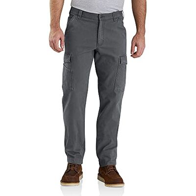 Carhartt Pantalón Cargo de Trabajo Rugged Flex En Lona,Relaxed Fit Calzoncillos para Hombre Carhartt Pantalón Cargo de Trabajo Rugged Flex En Lona,Relaxed Fit Calzoncillos para Hombre