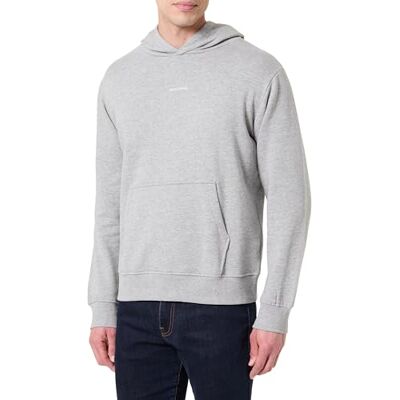Pepe Jeans Men's M Flag Hoodie Sweatshirt, Grey(Marl Grey), L Pepe Jeans Men's M Flag Hoodie Sweatshirt, Grey(Marl Grey), L