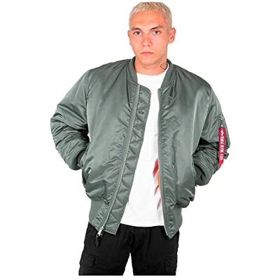 Alpha -L Chaqueta, Hombre, Verde (Vintage Green 432), Large (Tamaño del fabricante: L) Alpha -L Chaqueta, Hombre, Verde (Vintage Green 432), Large (Tamaño del fabricante: L)