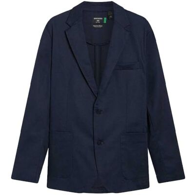 Dockers Herren Signature Refined Blazer Shirt, Navy Blazer, S Dockers Herren Signature Refined Blazer Shirt, Navy Blazer, S