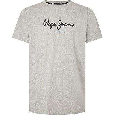 Pepe Jeans Eggo N Camiseta, Gris (Light Grey Marl1), S Hombre Pepe Jeans Eggo N Camiseta, Gris (Light Grey Marl1), S Hombre