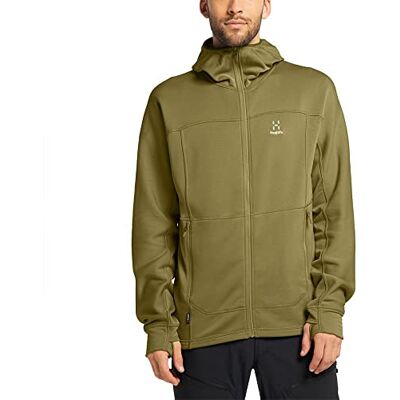 Haglöfs Betula Hood Men Sweatshirt Hombre Olive Green Tamaño M Haglöfs Betula Hood Men Sweatshirt Hombre Olive Green Tamaño M