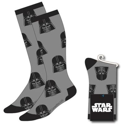 CERDÁ LIFE'S LITTLE MOMENTS Calcetines Diseño Darth Vader Star Wars Talla 38-45 Cómodos y Suaves Calcetines con Estilo Único y Licencia Oficial CERDÁ LIFE'S LITTLE MOMENTS Calcetines Diseño Darth Vader Star Wars Talla 38-45 Cómodos y Suaves Calcetines con Estilo Único y Licencia Oficial