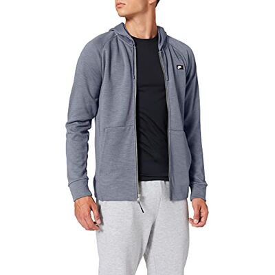 Nike M NSW Optic Hoodie FZ Sweatshirt, Hombre, Armory Blue, S Nike M NSW Optic Hoodie FZ Sweatshirt, Hombre, Armory Blue, S