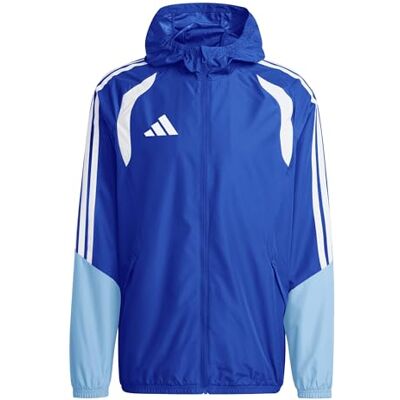 Adidas Hombre Tiro 26 Competition All Weather Coat, team royal blue/team light blue/white, XS Adidas Hombre Tiro 26 Competition All Weather Coat, team royal blue/team light blue/white, XS