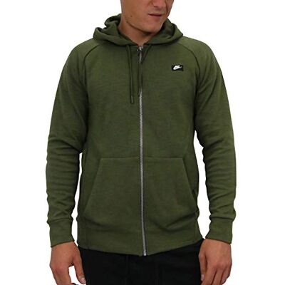 Nike M NSW Optic Hoodie FZ, Sudadera para Hombre, Hombre, 928475 395, Olive Canvas/htr, Small Nike M NSW Optic Hoodie FZ, Sudadera para Hombre, Hombre, 928475 395, Olive Canvas/htr, Small