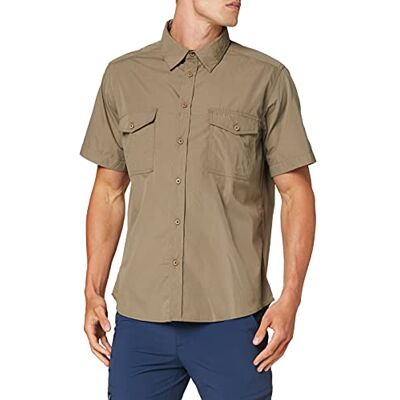 Craghoppers Kiwi Short Sleeve Shirt, Camiseta para Senderismo Hombre, Pebble, 60 Craghoppers Kiwi Short Sleeve Shirt, Camiseta para Senderismo Hombre, Pebble, 60