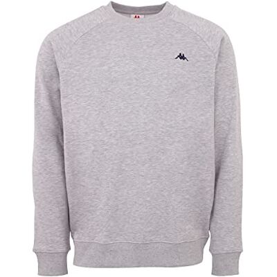 Kappa VAUKE Sudadera Unisex 80% Algodón Cuello Redondo Colección Authentic Sport Street Deporte y Ocio Kappa VAUKE Sudadera Unisex 80% Algodón Cuello Redondo Colección Authentic Sport Street Deporte y Ocio