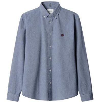 SPRINGFIELD Camisa Oxford L/S Original Shirt Hombre (Pack de 1) SPRINGFIELD Camisa Oxford L/S Original Shirt Hombre (Pack de 1)
